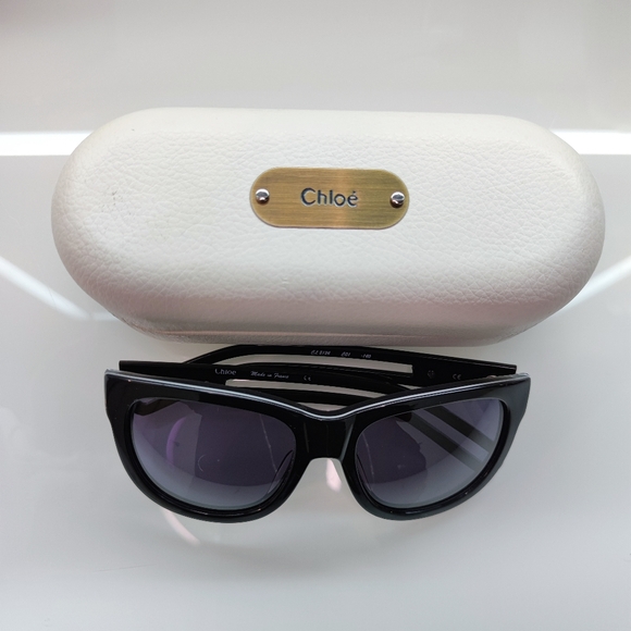 Chloe Oversized Tinted Sunglasses - Picture 3 of 8